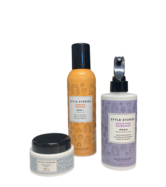 Style Stories Mousse-Hairspray-Wax